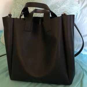 Black cross body purse